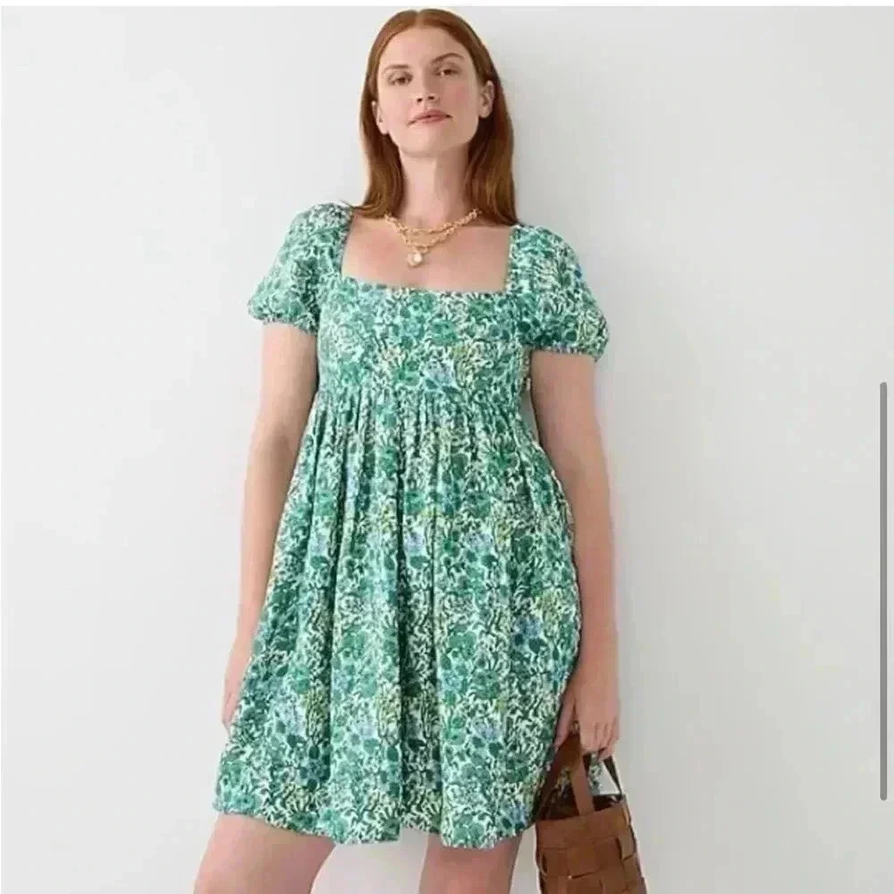 J Crew Linen-cupro mini dress in valletta paisley
Item BK870 size 2 - Picture 2 of 5